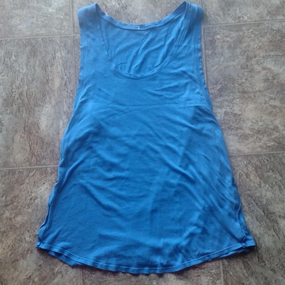 Lululemon Bliss Break Tank Pipe Dream Blue
